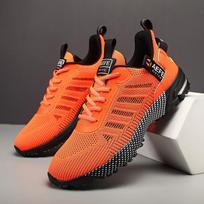 New  Men Running Shoes Breathable Outdoor Sports Shoes Lightweight Sneakers for Men Comfortable Athletic Training Footwear 40
