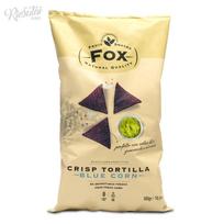 „FOX“ tortilijų traškučiai su mėlynaisiais kukurūzais, 300 g