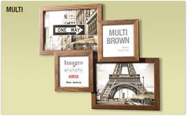 ICAR rėmelis MULTI BROWN 43 32x37 (2x10x10cm, 2x13x18cm)