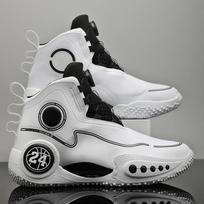 New Men's shoes Casual sports shoes Outdoor Running shoes Rotating Buckle Basketball Shoes 36