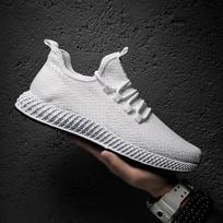 FASHION SHOES Vyriški kvėpuojantys sportiniai sportbačiai Sportiniai bėgimo bateliai Moteriški lauko teniso treniruokliai 39 balta