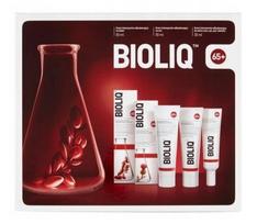 Veido priežiūros rinkinys Bioliq 65+: Dieninis kremas 50 ml + Naktinis kremas 50 ml + Kremas paakių, lūpų, kaklo ir dekoltė 30 ml