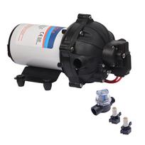 24 V vandens slėgio diafragminis siurblys 5 kamerų savaime užsipildantis siurblys 5,5 GPM vandens perdavimo siurblys 70 PSI su 24V