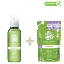 Saraya Happy Elephant Skalbinių skalbimo gelis 600ml + užpildas 540ml