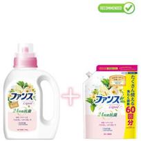 Daiichi Funs Gelis skalbimui 800ml + papildymas 1200ml