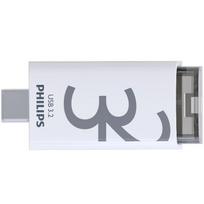 PHILIPS USB-C 3.2 Gen 1 Flash Drive, Click, Shadow Grey, 32GB