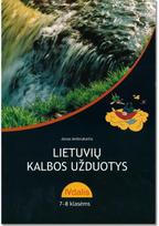 Lietuvių kalbos užduotys VII-VIII klasėms 4 dalis