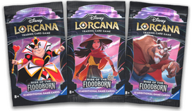 Kortelės Disney LORCANA: Rise of the Floodborn Booster pack 1 vnt.