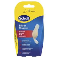 SCHOLL, pleistrai pirštų pūslelėms, 6 vnt.