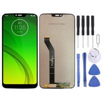 TFT LCD ekranas, skirtas Motorola MOTO G7 Power, ES versija su visu skaitmeniniu įrenginiu(Juoda) juoda