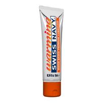 Swiss Navy Warming, 10 ml Šildantis vandens pagrindo lubrikantas