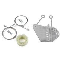 BWR788 Elektrinio lango keltuvo taisymo komplektas Kairysis Smart Fortwo MK1 450 1998-2007 2/3 Durų Coupe Cabrio Kabrioletui C0002691V001