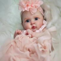 Reborn Baby Doll Jocy 19 colių rankų darbo imitacinė lėlės venų kraujo linija matoma 3D odos lėlės žaislas