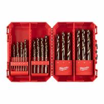 4932493868 MILWAUKEE HSS-G COBALT (RED COBALT) METALO GRĄŽTŲ RINKINYS (25 VNT., 1-13 MM)