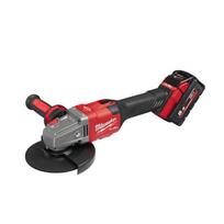4933471079 MILWAUKEE KAMPINIS ŠLIFUOKLIS M18 FHSAG125XB-552X (125 MM, 2 X 5.5 AH HIGH OUTPUT)