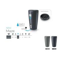 IDMZ240-S433 PP.LIETAUS VANDENS TALPYKLA 240L ANTRACITO SPALVOS LABIRINTAS