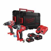 4933481024 MILWAUKEE M18FPP2BC-523X PowerPack akumuliatorinių įrankių rinkinys