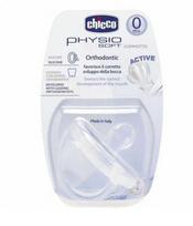 Chicco čiulptukas ortodontinis PHYSIO SOFT, 0-6M+, Iš silikono