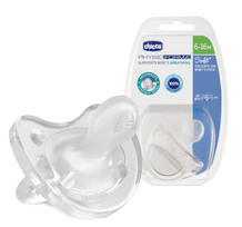 Chicco čiulptukas ortodontinis PHYSIO SOFT, 6-12M+, iš silikono