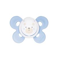 Chicco 0-6 mėn. ortodontinis žindukas su sterilizavimo dėklu, PHYSIO COMFORT, "Mum effect" silikono