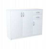 Komoda Meblando Harmonia 3D2S, balta