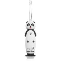 Brush Baby WildOnes WildOne elektrinis dantų šepetėlis +2 pakaitinės galvutės vaikams Panda 1 vnt.