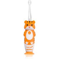 Brush Baby WildOnes WildOne elektrinis dantų šepetėlis +2 pakaitinės galvutės vaikams Tiger 1 vnt.