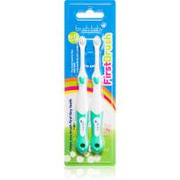 Brush Baby FirstBrush dantų šepetėliai vaikams 2 vnt.