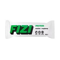 Baltymininis  batonėlis su matcha ir džiovintomis avietėmis | Fizi (45 g)