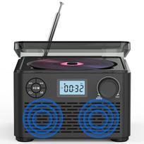 Retro kompaktinių diskų grotuvas Bluetooth muzikos CD grotuvas FM radijas W15