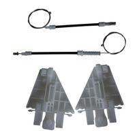 BWR5197+BWR5198 Elektrinis elektra valdomas lango pakėliklio pakėlimo komplektas galinis kairysis arba dešinysis Alfa Romeo 159 939 2005-2011 4/5 durų