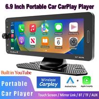 6,9 colio nešiojamasis automobilinis radijas, belaidis Carplay HD IPS ekranas jutiklinio ekrano grotuvas Veidrodinio ryšio FM siųstuvas DSP Integruotas Youtube