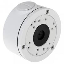 Kameros laidų jungiamoji dėžutė - montavimo bazė B310W/W, metalinė, balta + baltas pagrindas