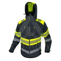 STDV-BERGPG/2X STRIUKĖ BERGO SOFTSHELL CANNYGO PILKA-GELTONA
