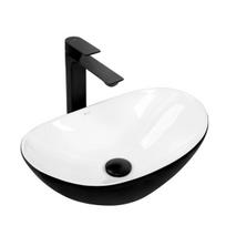 Praustuvas REA ROYAL MINI BLACK WHITE