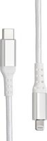 Fuj:tech Lightning to USB-C cable, 2 m, white (Lightning-C 2m)