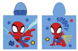 Rankšluostis Poncho Spiderman, 55x110 cm