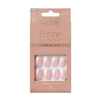 Priklijuojami nagai Kiss Bare But Better Premium, Mocha, 30 vnt.