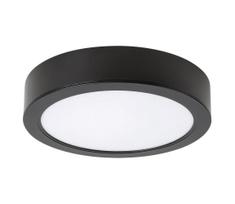 Rabalux 71199 - LED lubinis šviestuvas SHAUN LED/15W/230V diametras 16 cm juoda