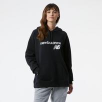 New Balance Wmns NB Classic Core Fleece Hoodie - Dydis M (WT03810BK Džemperiai)