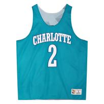 Mitchell & Ness NBA Reversible Tank Update Charlotte Hornets Larry Johnson - Dydis M (TMTK3208-CHOYYLJOHRBL Marškinėliai)