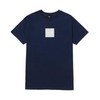 HUF Essentials Box Logo T-Shirt Navy - Dydis M (TS01666-NAVY Marškinėliai)