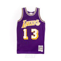 Mitchell & Ness NBA Swingman Jersey Los Angeles Lakers 1971-72 Wilt Chamberlain Purple - Dydis XXL (SMJYGS18445-LALPURP71WCM Marškinėliai)