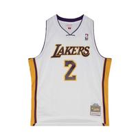 Mitchell & Ness NBA Swingman Jersey Alternate 2002-03 Los Angeles Lakers Derek Fisher - Dydis L (SMJY4441-LAL02DFIWHIT Marškinėliai)