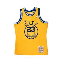 Mitchell & Ness NBA HWC Swingman Jersey Golden State Warriors 2003-04 Jason Richardson - Dydis M (SMJY6162-GSW03JRHWRYW Marškinėliai)