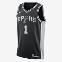 Nike San Antonio Spurs Icon Edition 2022/23 Dri-FIT NBA Swingman Jersey Victor Wembanyama - Dydis XXL (DN2022-015 Marškinėliai)