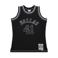 Mitchell & Ness NBA Contrast 2K Swingman Jersey Dallas Mavericks 1998-99 Dirk Nowitzki - Dydis XL (TFSM6784-DMA98DNOBLCK Marškinėliai)