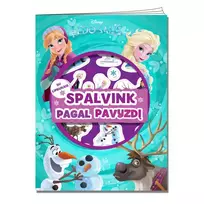 Knyga LEDO ŠALIS. SPALVINK PAGAL PAVYZDĮ