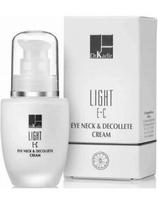 Dr. Kadir paakių, kaklo ir dekoltė kremas 35+ Dr. Kadir Light E+C Eye, Neck and Decollete Cream 30ml