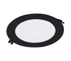 Rabalux 71226 - LED įleidžiamas lubinis šviestuvas SHAUN LED/12W/230V diametras 17 cm juoda